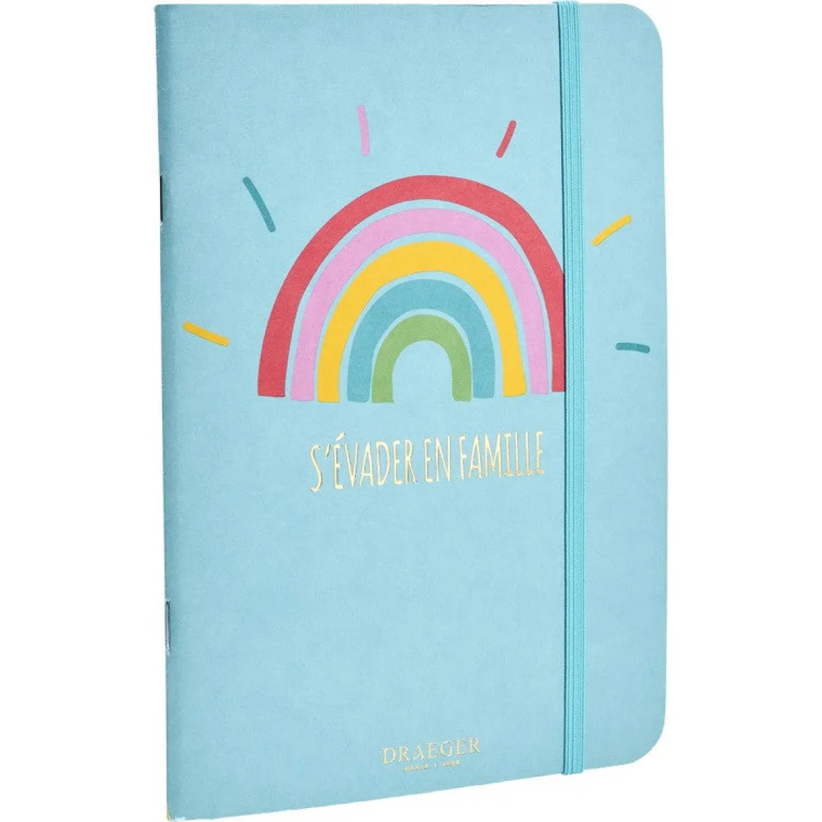 Organiseurs|Carnets & Blocs-notes*Draeger Paris Carnet A5 Arc-en-ciel