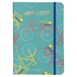 Carnets & Blocs-notes*Draeger Paris Carnet A5 imprimé vélo