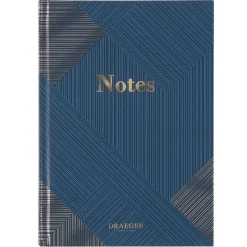 Organiseurs|Carnets & Blocs-notes*Draeger Paris Carnet A5 ligné - bleu nuit