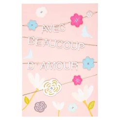 Mariage*Draeger Paris Carte Avec beaucoup d'amour