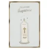 Cérémonie*Draeger Paris Carte baptême Bougie