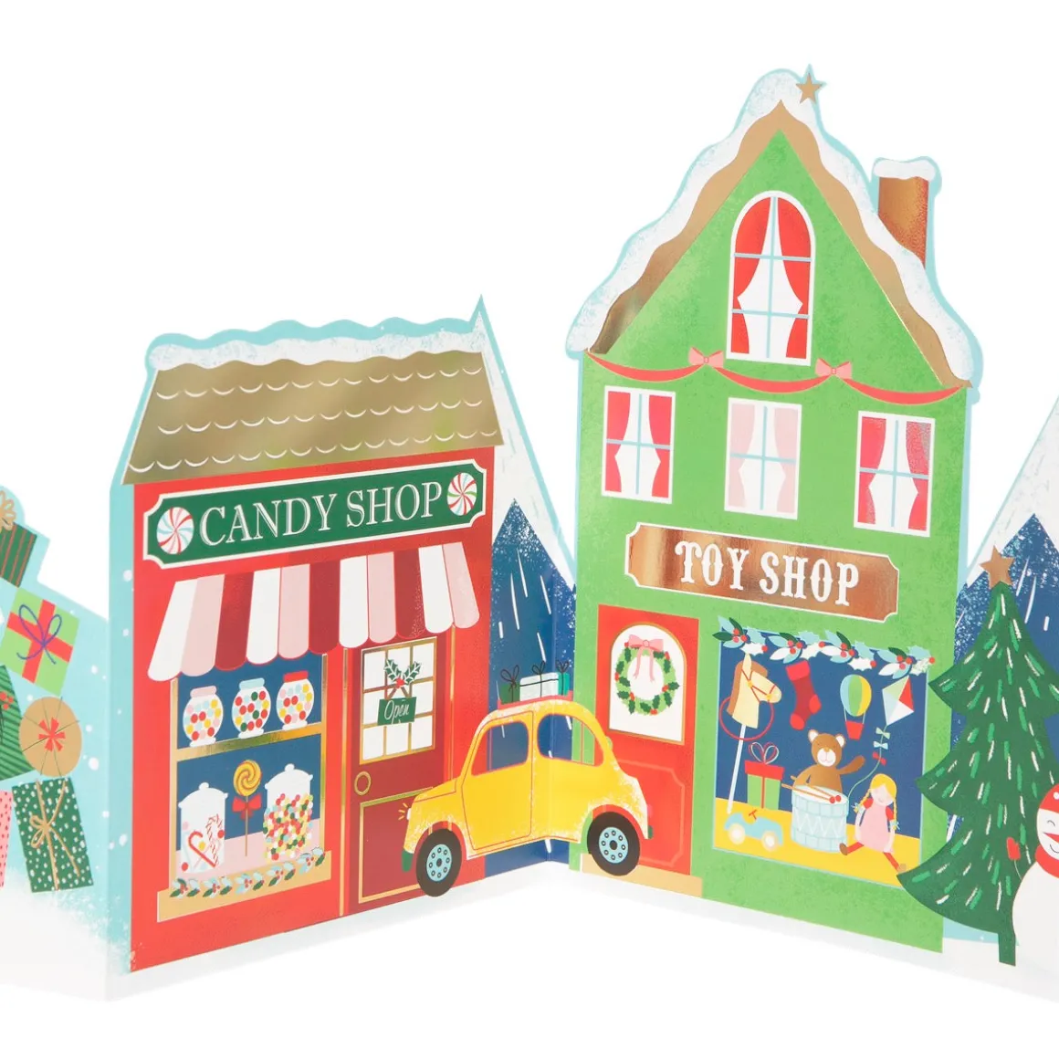 Cartes De Noêl*Draeger Paris Carte de Vœux Accordéon - Cadeaux de Noël