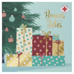 Partenariat Croix Rouge Francaise|Cartes De Noêl*Draeger Paris Carte de vœux Croix-Rouge Bonnes fêtes