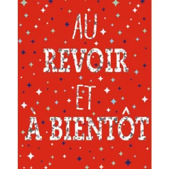 Cartes Géantes|Retraite*Draeger Paris Carte départ Au revoir et à bientôt