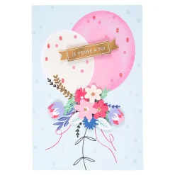 Mariage*Draeger Paris Carte Je pense à toi