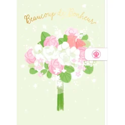 Cartes De Mariage*Draeger Paris Carte mariage Beaucoup de bonheur