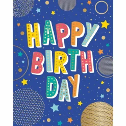 Cartes Géantes*Draeger Paris Carte Maxi " Happy Birthday "