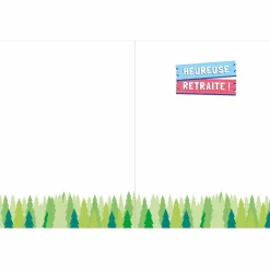 Cartes Géantes*Draeger Paris Carte Maxi pour un Départ à la Retraite