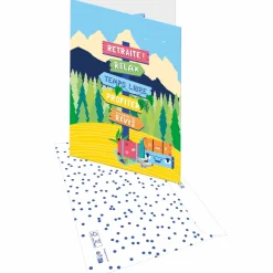 Cartes Géantes*Draeger Paris Carte Maxi pour un Départ à la Retraite