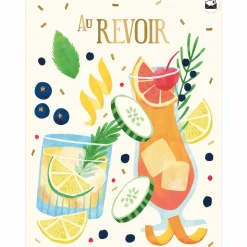 Cartes Géantes*Draeger Paris Carte Maxi pour un Départ - "Au Revoir"