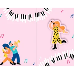 Cartes Musicales*Draeger Paris Carte Musicale " Heureux anniversaire "