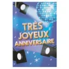 Cartes Musicales|Anniversaire & Invitations*Draeger Paris Carte musicale anniversaire Party rock anthem