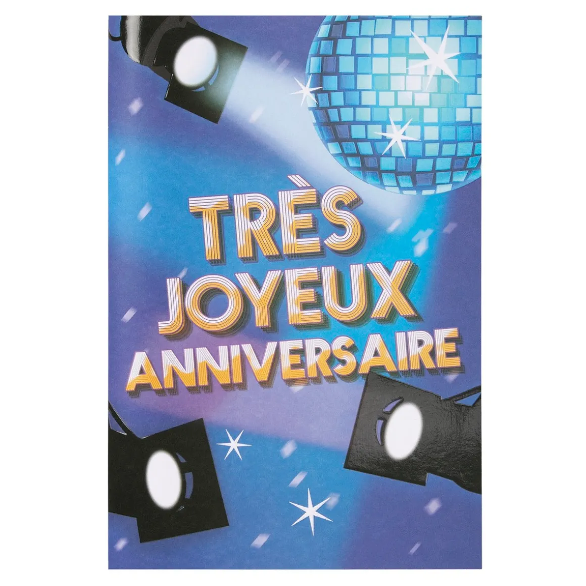 Cartes Musicales|Anniversaire & Invitations*Draeger Paris Carte musicale anniversaire Party rock anthem