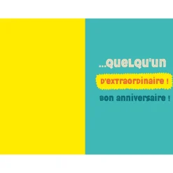 Cartes Musicales|Anniversaire & Invitations*Draeger Paris Carte musicale anniversaire Bon anniversaire - 16 x 23 cm