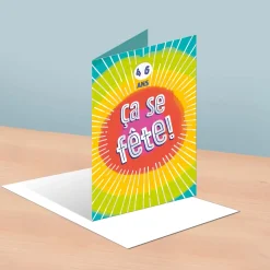 Cartes Musicales|Anniversaire & Invitations*Draeger Paris Carte musicale anniversaire Ça se fête