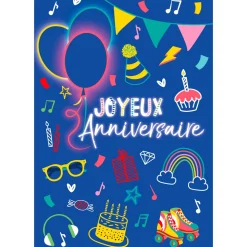 Cartes Musicales*Draeger Paris Carte Musicale d'Anniversaire Rétro "Joyeux Anniversaire"