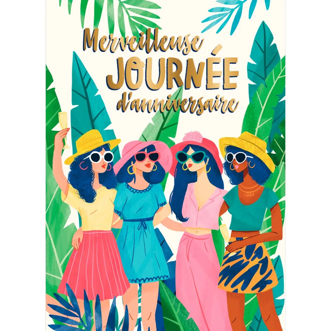 Cartes Musicales*Draeger Paris Carte Musicale d'Anniversaire " Merveilleuse journée d'anniversaire "