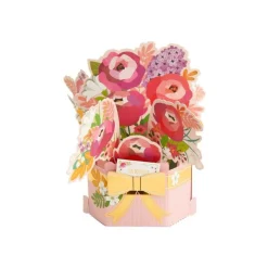 Cartes Fête Des Meres*Draeger Paris Carte pop up 3D - Bouquet de pivoines