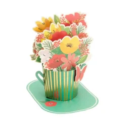 Cartes Fête Des Meres*Draeger Paris Carte pop up 3D - Bouquet de fleurs