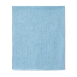 Foulards & Capes*Draeger Paris Chèche uni bleu ciel