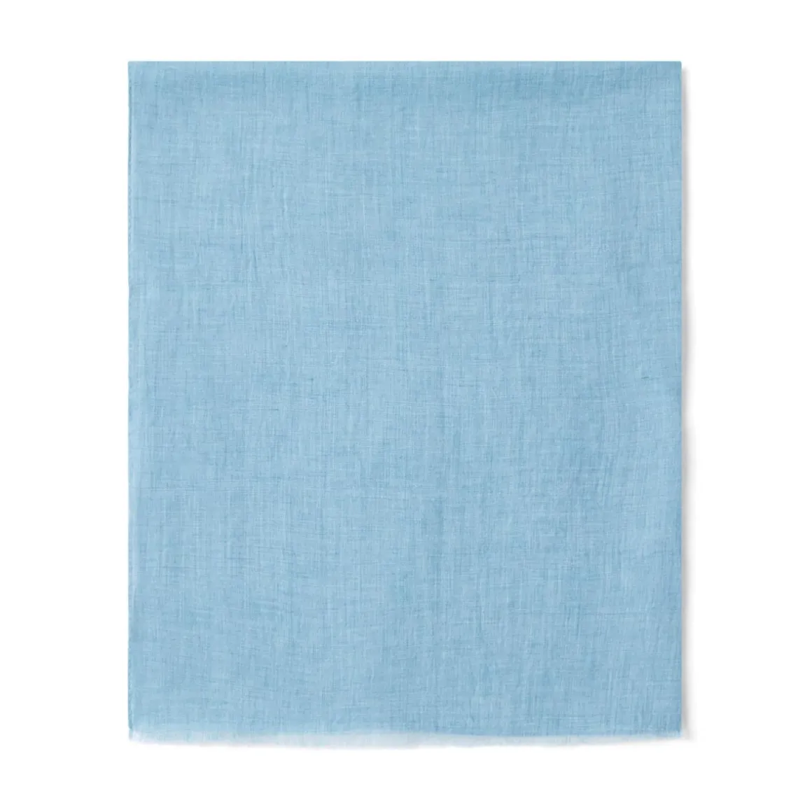 Foulards & Capes*Draeger Paris Chèche uni bleu ciel