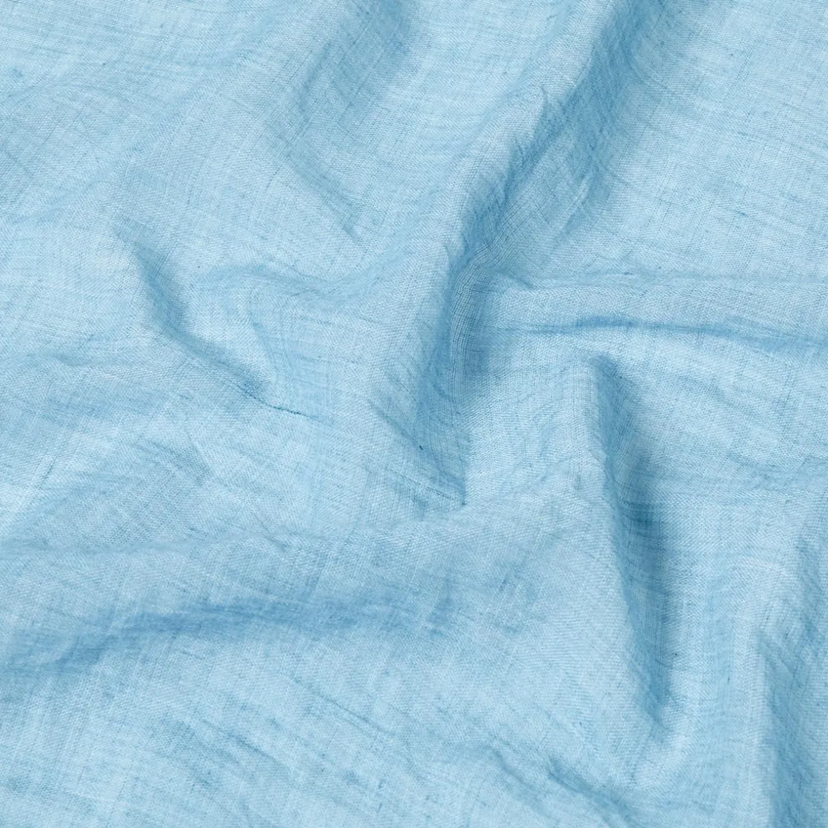 Foulards & Capes*Draeger Paris Chèche uni bleu ciel