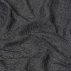 Foulards & Capes*Draeger Paris Chèche uni gris foncé