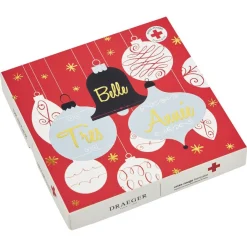 Partenariat Croix Rouge Francaise*Draeger Paris Coffret cartes de voeux Croix-Rouge Très belle année-Rouge