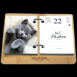 Agendas*Draeger Paris Coffret éphéméride Agenda Yvon 2025 - Edition Chat