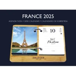 Agendas*Draeger Paris Coffret éphéméride Agenda Yvon 2025 - Edition France