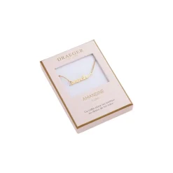 Colliers À Message|Colliers*Draeger Paris Collier prénom Pastel Chic
