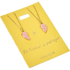 Colliers*Draeger Paris Colliers Best friends à partager Amour