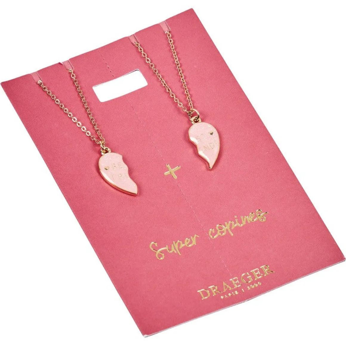 Colliers*Draeger Paris Colliers Best friends à partager Super copines