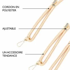 Cordons De Telephone*Draeger Paris Cordon Téléphone - Plusieurs Coloris