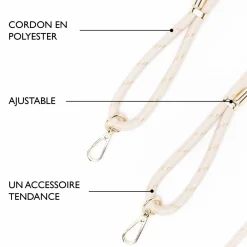 Cordons De Telephone*Draeger Paris Cordon Téléphone - Plusieurs Coloris