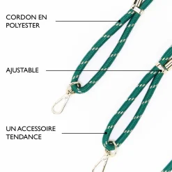 Cordons De Telephone*Draeger Paris Cordon Téléphone - Plusieurs Coloris