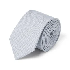 Cravates*Draeger Paris Cravate à losanges gris clair