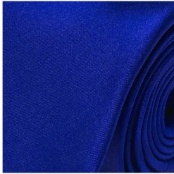 Cravates*Draeger Paris Cravate fine twill bleu roi