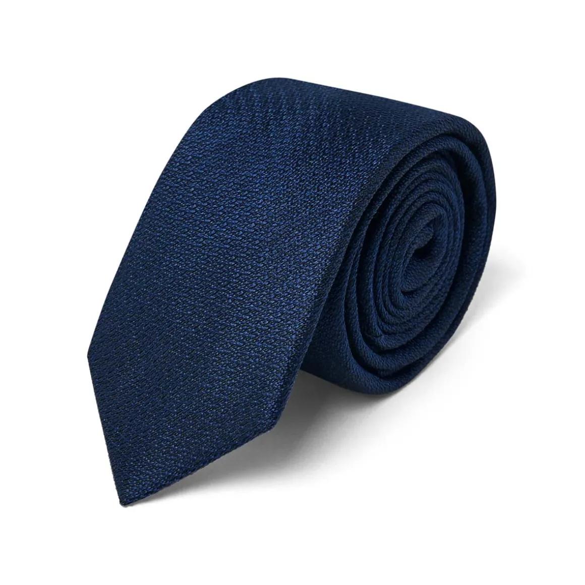 Cravates*Draeger Paris Cravate texturée 150 x 6 ou 7,5 cm - 100% soie