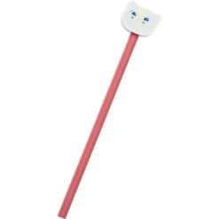 Fournitures Scolaires*Draeger Paris Crayon à papier avec gomme Chaton - Rouge