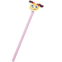 Fournitures Scolaires*Draeger Paris Crayon à papier avec gomme Chiot - Rose