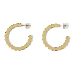 Boucles D'oreilles*Draeger Paris Créoles dentelées