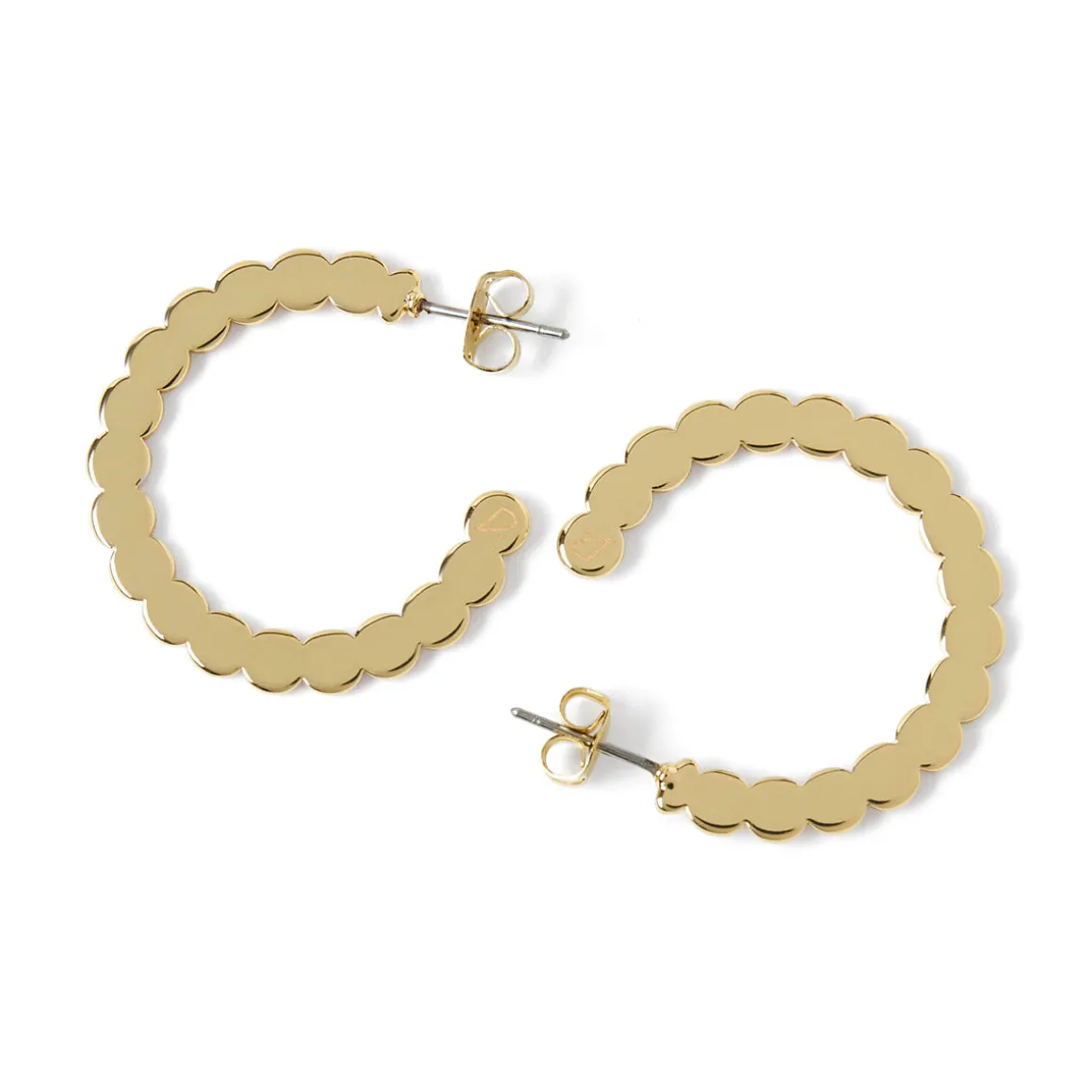 Boucles D'oreilles*Draeger Paris Créoles dentelées