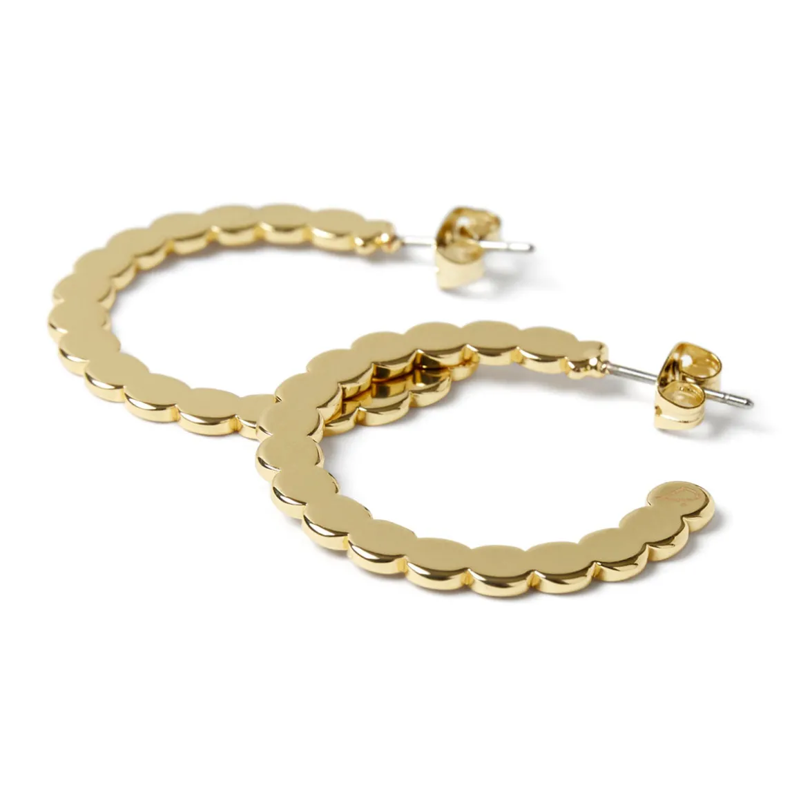 Boucles D'oreilles*Draeger Paris Créoles dentelées