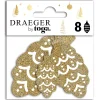 Décorations De Table*Draeger Paris Die-cut Boules de Noël x8 - Spécial Réveillon