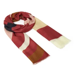 Etole*Draeger Paris Etole en laine à motif cible - rouge