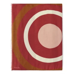 Etole*Draeger Paris Etole en laine à motif cible - rouge