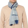 Foulards & Écharpes*Draeger Paris Foulard imprimé Lettres Draeger - Gris - Homme - 70x180 cm