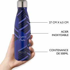 Gourdes Thermos*Draeger Paris Gourde inox - bleu marine