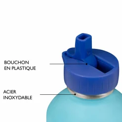 Gourdes|Fournitures Scolaires*Draeger Paris Gourde inox enfant - Je suis un champion